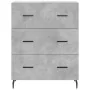Aparador de madera de ingeniería gris hormigón 69,5x34x90 cm von , Sideboards - Ref: Foro24-827872, Preis: 98,24 €, Rabatt: %