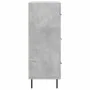 Aparador de madera de ingeniería gris hormigón 69,5x34x90 cm von , Sideboards - Ref: Foro24-827872, Preis: 98,24 €, Rabatt: %