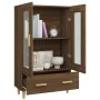 Aparador alto de madera contrachapada marrón roble 70x31x115 cm von , Sideboards - Ref: Foro24-817479, Preis: 94,42 €, Rabatt: %