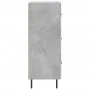 Aparador de madera contrachapada gris hormigón 34,5x34x90 cm de , Aparadores - Ref: Foro24-828624, Precio: 75,29 €, Descuento: %
