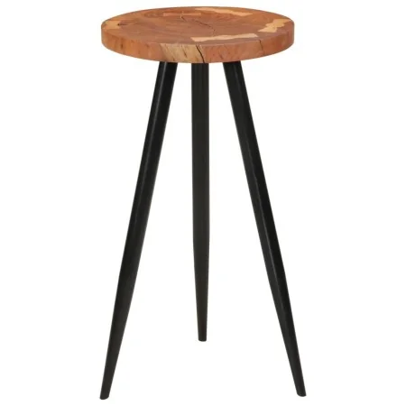 Mesa alta de troncos madera maciza de acacia Ø53x105 cm by , Kitchen and dining tables - Ref: Foro24-351792, Price: 145,90 €,...