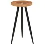Mesa alta de troncos madera maciza de acacia Ø53x105 cm by , Kitchen and dining tables - Ref: Foro24-351792, Price: 145,90 €,...
