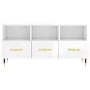 Mueble de TV madera contrachapada blanco brillo 102x36x50 cm von , TV-Möbel - Ref: Foro24-829014, Preis: 58,78 €, Rabatt: %
