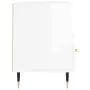 Mueble de TV madera contrachapada blanco brillo 102x36x50 cm von , TV-Möbel - Ref: Foro24-829014, Preis: 58,78 €, Rabatt: %