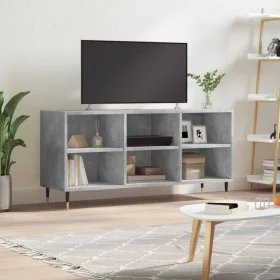 Mueble de TV madera de ingeniería gris hormigón 103,5x30x50 cm de , Muebles TV - Ref: Foro24-826984, Precio: 58,62 €, Descuen...