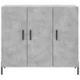 Aparador de madera de ingeniería gris hormigón 90x34x80 cm de , Aparadores - Ref: Foro24-828120, Precio: 85,22 €, Descuento: %