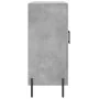 Aparador de madera de ingeniería gris hormigón 90x34x80 cm de , Aparadores - Ref: Foro24-828120, Precio: 85,22 €, Descuento: %