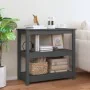 Mesa consola de madera maciza de pino gris 80x40x74 cm de , Mesas auxiliares - Ref: Foro24-821671, Precio: 95,51 €, Descuento: %