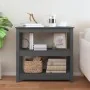 Mesa consola de madera maciza de pino gris 80x40x74 cm de , Mesas auxiliares - Ref: Foro24-821671, Precio: 95,51 €, Descuento: %