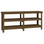 Banco de trabajo madera maciza de pino marrón miel 181x50x80 cm de , Mesas de trabajo - Ref: Foro24-823657, Precio: 218,78 €,...