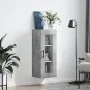 Armario de pared gris hormigón 34,5x34x90 cm von , Sideboards - Ref: Foro24-828936, Preis: 41,90 €, Rabatt: %