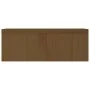 Soporte de monitor madera maciza pino marrón miel 50x27x10 cm by , Computer bases and risers - Ref: Foro24-813947, Price: 26,...