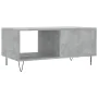Mesa de centro madera contrachapada gris hormigón 90x50x40 cm de , Mesas de centro - Ref: Foro24-829208, Precio: 59,05 €, Des...