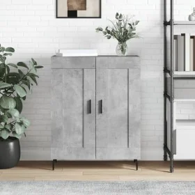 Aparador de madera de ingeniería gris hormigón 69,5x34x90 cm von , Sideboards - Ref: Foro24-830216, Preis: 84,98 €, Rabatt: %