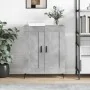 Aparador de madera de ingeniería gris hormigón 69,5x34x90 cm by , Sideboards - Ref: Foro24-830216, Price: 84,98 €, Discount: %