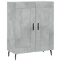 Aparador de madera de ingeniería gris hormigón 69,5x34x90 cm by , Sideboards - Ref: Foro24-830216, Price: 84,98 €, Discount: %