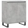 Aparador de madera contrachapada gris hormigón 60x35x70 cm by , Sideboards - Ref: Foro24-827168, Price: 71,87 €, Discount: %