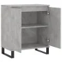 Aparador de madera contrachapada gris hormigón 60x35x70 cm by , Sideboards - Ref: Foro24-827168, Price: 71,87 €, Discount: %