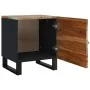 Mesita de noche de madera maciza reciclada 40x33x46 cm de , Mesitas de noche - Ref: Foro24-345212, Precio: 78,37 €, Descuento: %