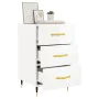 Mesita de noche madera de ingeniería blanco brillo 40x40x66 cm von , Nachttische - Ref: Foro24-827638, Preis: 91,72 €, Rabatt: %
