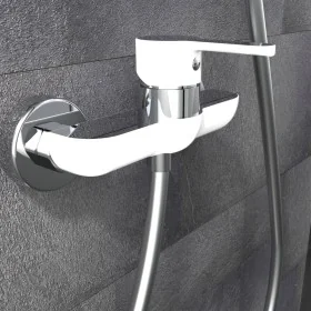 EISL Grifo monomando de ducha DIZIANI cromado blanco by , Faucets - Ref: Foro24-446484, Price: 65,23 €, Discount: %