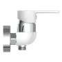 EISL Grifo monomando de ducha DIZIANI cromado blanco de , Grifos - Ref: Foro24-446484, Precio: 65,23 €, Descuento: %