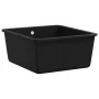 Fregadero de cocina de granito con un seno negro by , Sinks - Ref: Foro24-142960, Price: 172,30 €, Discount: %