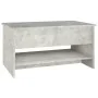 Mesa de centro madera contrachapada gris hormigón 80x50x40 cm von , Couchtisch - Ref: Foro24-809660, Preis: 87,58 €, Rabatt: %