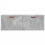 Armario de pared madera ingeniería gris hormigón 100x36,5x35 cm von , Schließfächer und Lagerschränke - Ref: Foro24-830112, P...