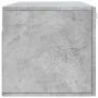 Armario de pared madera ingeniería gris hormigón 100x36,5x35 cm von , Schließfächer und Lagerschränke - Ref: Foro24-830112, P...