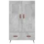 Aparador alto madera de ingeniería gris hormigón 69,5x31x115 cm von , Sideboards - Ref: Foro24-830296, Preis: 68,53 €, Rabatt: %