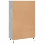 Aparador alto madera de ingeniería gris hormigón 69,5x31x115 cm von , Sideboards - Ref: Foro24-830296, Preis: 68,53 €, Rabatt: %