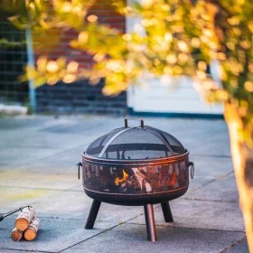 RedFire Brasero Blazer acero bronce by , Chimneys - Ref: Foro24-423887, Price: 235,24 €, Discount: %