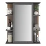 FMD Armario de cuarto de baño con espejo color matera oscuro old style von , Badezimmerwaschtische - Ref: Foro24-429458, Prei...