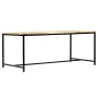 Mesa de comedor madera maciza de mango rugosa 180x90x75 cm de , Mesas de cocina y de comedor - Ref: Foro24-247810, Precio: 28...