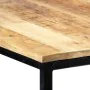 Mesa de comedor madera maciza de mango rugosa 180x90x75 cm de , Mesas de cocina y de comedor - Ref: Foro24-247810, Precio: 28...
