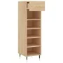 Zapatero madera de ingeniería roble Sonoma 30x35x105 cm de , Armarios y almacenamiento - Ref: Foro24-829655, Precio: 55,18 €,...