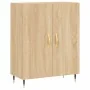 Aparador de madera de ingeniería roble Sonoma 69,5x34x90 cm by , Sideboards - Ref: Foro24-827703, Price: 74,78 €, Discount: %