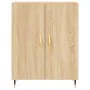 Aparador de madera de ingeniería roble Sonoma 69,5x34x90 cm by , Sideboards - Ref: Foro24-827703, Price: 74,78 €, Discount: %