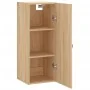 Armario de pared roble Sonoma 34,5x34x90 cm by , Sideboards - Ref: Foro24-828831, Price: 50,58 €, Discount: %