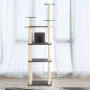 Rascador para gatos con postes de sisal gris oscuro 171 cm by , Cat furniture - Ref: Foro24-171487, Price: 77,50 €, Discount: %
