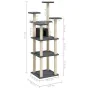Rascador para gatos con postes de sisal gris oscuro 171 cm by , Cat furniture - Ref: Foro24-171487, Price: 77,50 €, Discount: %