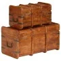 Juego de cofres 2 piezas madera maciza de acacia acabado miel by , Trunks for trousseau - Ref: Foro24-245656, Price: 294,74 €...