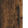 Aparador madera de ingeniería roble ahumado 34,5x34x90 cm de , Aparadores - Ref: Foro24-828825, Precio: 62,71 €, Descuento: %