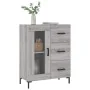 Aparador de madera de ingeniería gris Sonoma 69,5x34x90 cm by , Sideboards - Ref: Foro24-828050, Price: 77,94 €, Discount: %