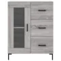 Aparador de madera de ingeniería gris Sonoma 69,5x34x90 cm by , Sideboards - Ref: Foro24-828050, Price: 77,94 €, Discount: %