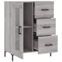 Aparador de madera de ingeniería gris Sonoma 69,5x34x90 cm by , Sideboards - Ref: Foro24-828050, Price: 77,94 €, Discount: %