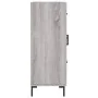 Aparador de madera de ingeniería gris Sonoma 69,5x34x90 cm by , Sideboards - Ref: Foro24-828050, Price: 77,94 €, Discount: %