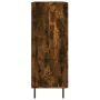 Aparador de madera de ingeniería roble ahumado 69,5x34x90 cm de , Aparadores - Ref: Foro24-828065, Precio: 100,61 €, Descuent...