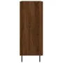 Aparador de madera de ingeniería marrón roble 69,5x34x90 cm by , Sideboards - Ref: Foro24-828067, Price: 101,41 €, Discount: %